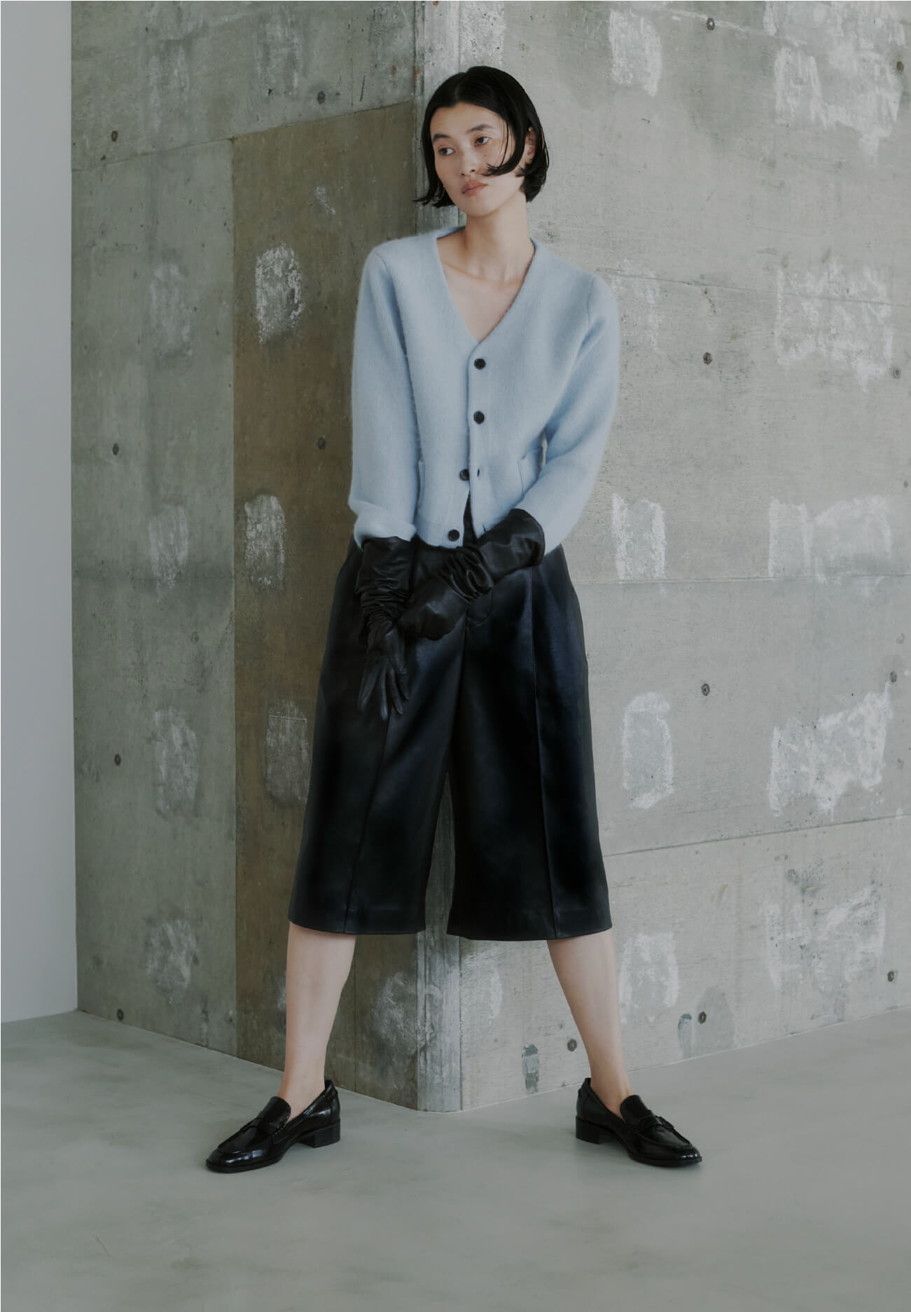 Knit tops / Pants 着用イメージ