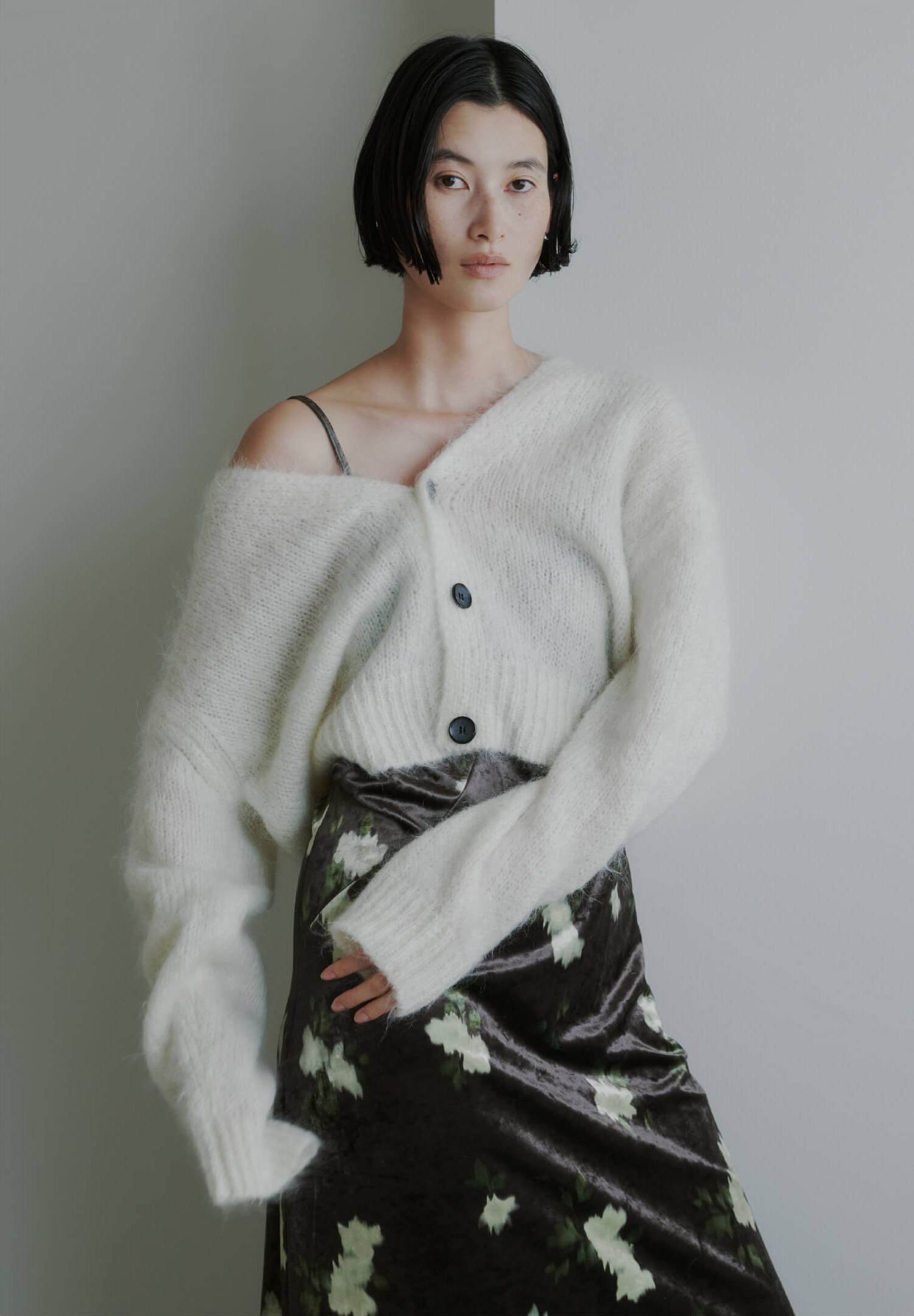 Knit tops / Pants 着用イメージ