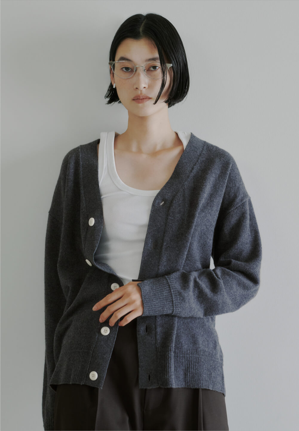 Knit tops着用イメージ