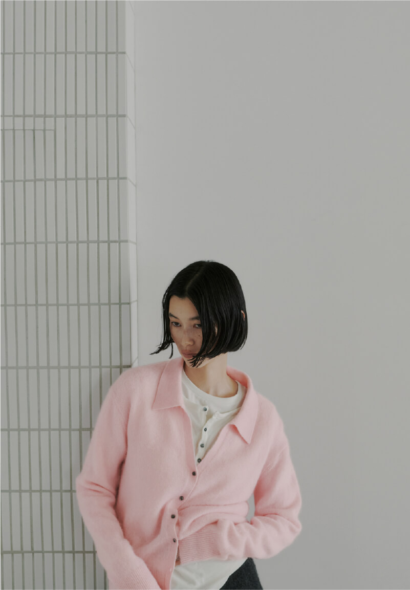 Knit tops着用イメージ